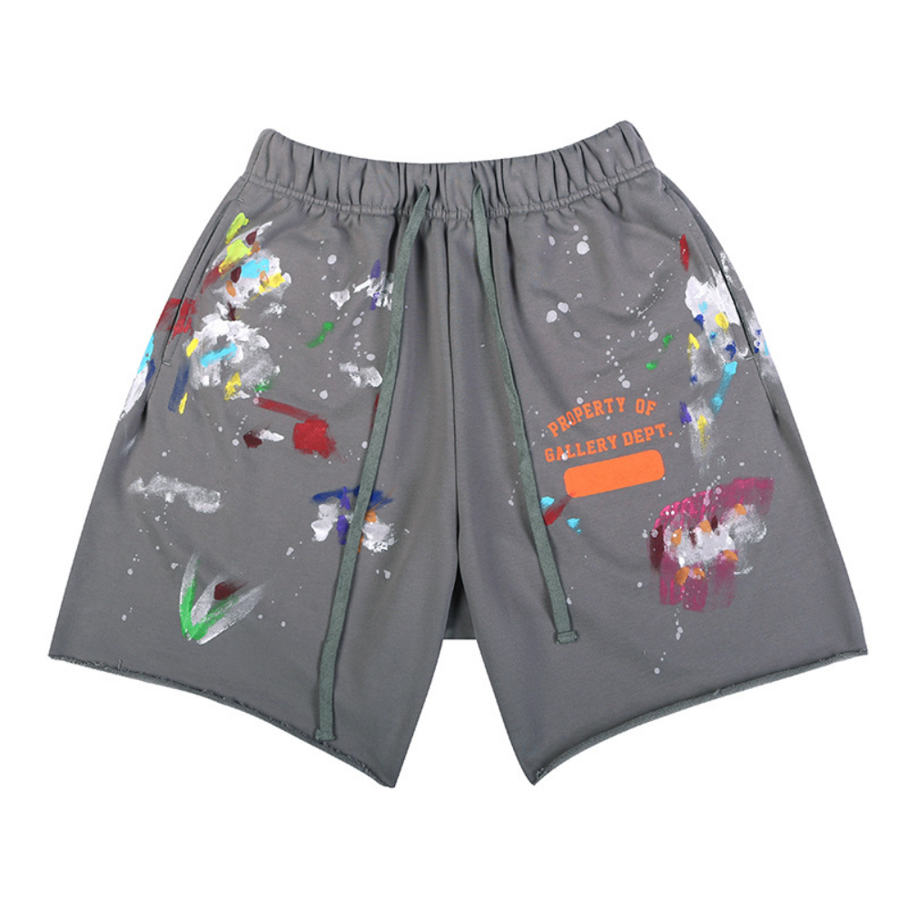 High Street Graffiti Lettering Shorts