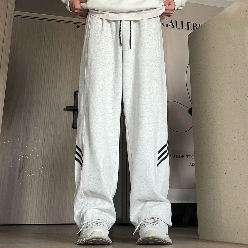 Versatile Solid Color Simple Sweatpants