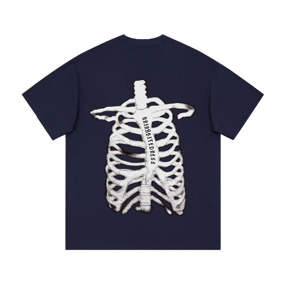 Crush Skull | Urban Dark Skeleton Graphic T-shirt