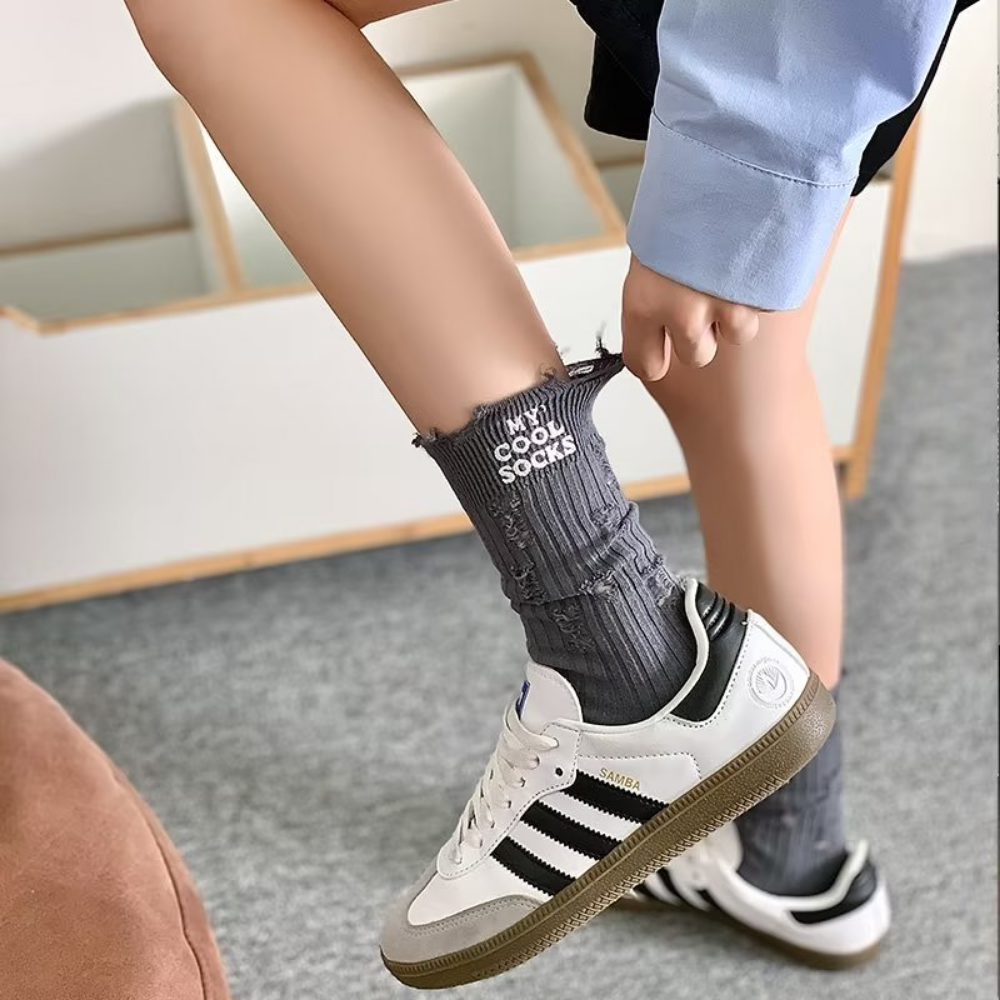 Casual Ripped Socks