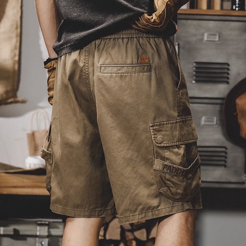 American Heavy Retro Ins Trend Large Size Tooling Shorts