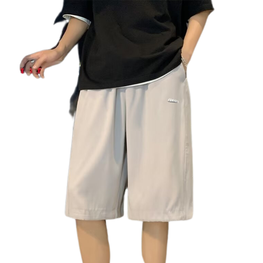 Athletic Panel Letter Shorts