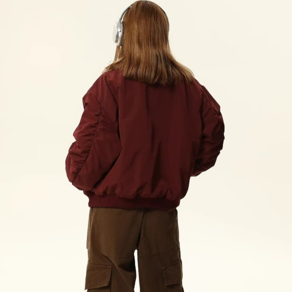 Retro Sherpa Lapel Cropped Coat