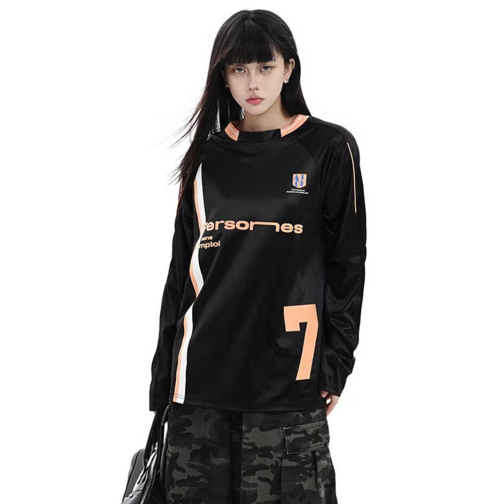 Hockey Reflective Raglan Sweatshirt
