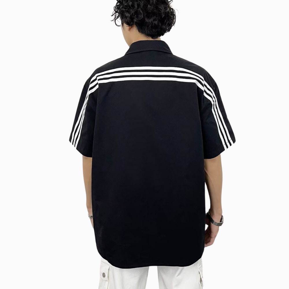 American Three-Stripe Embroidered Shirt