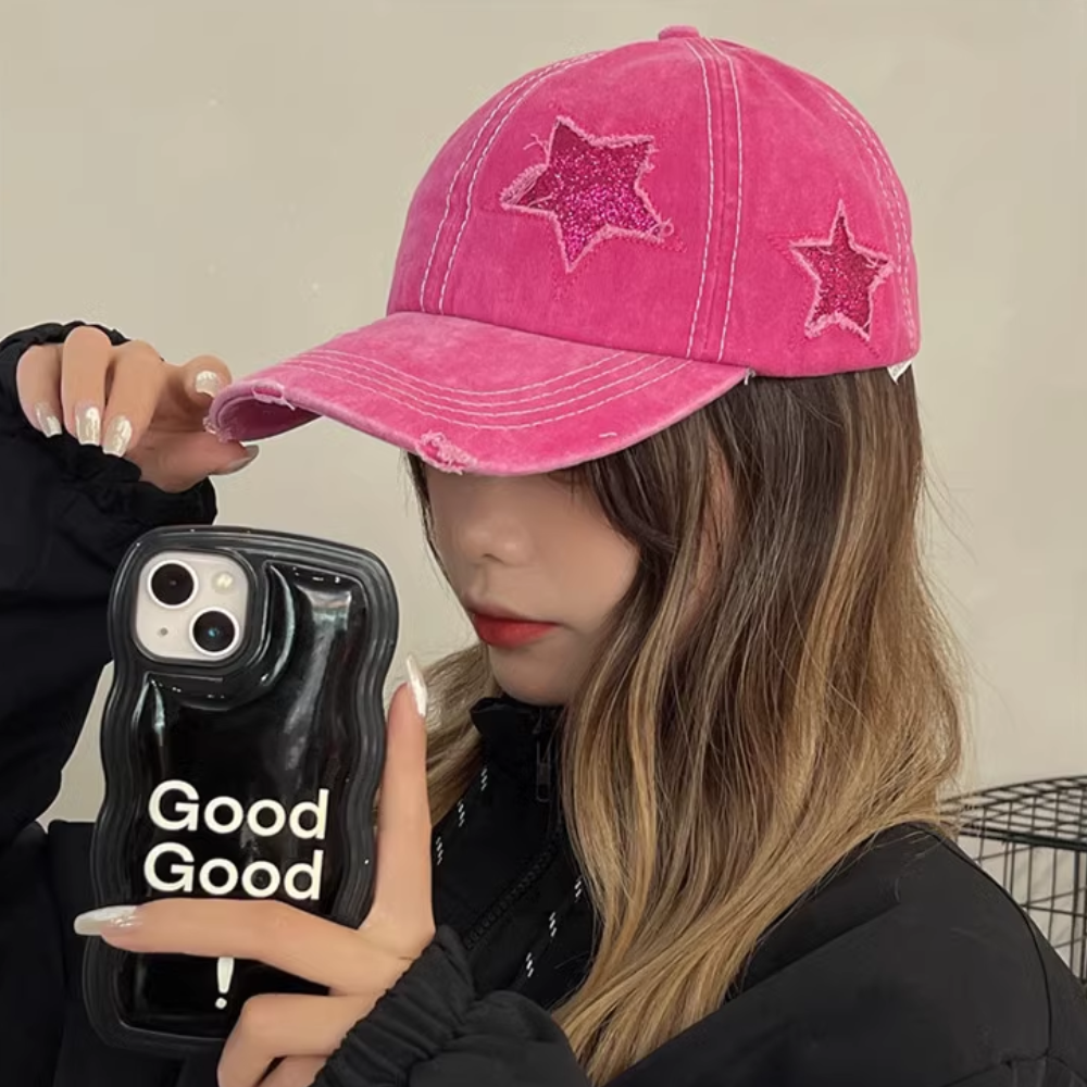 Retro Star Washed Hat