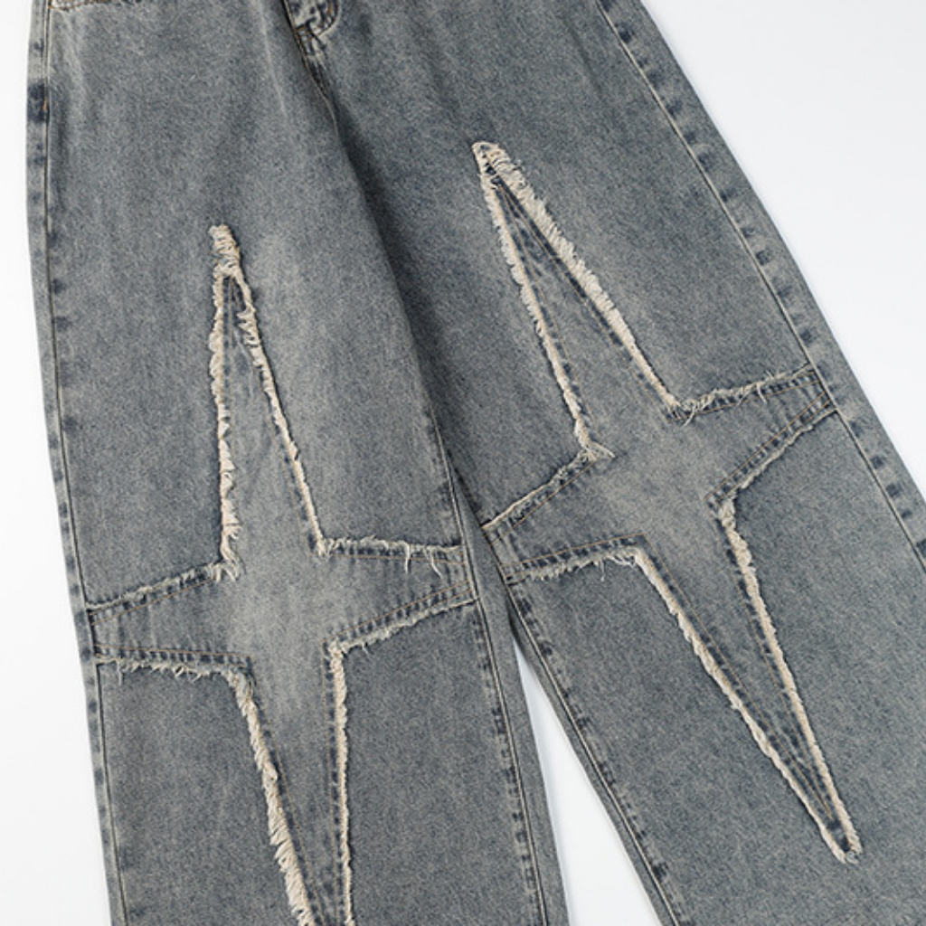 Women's Star Patch Jeans