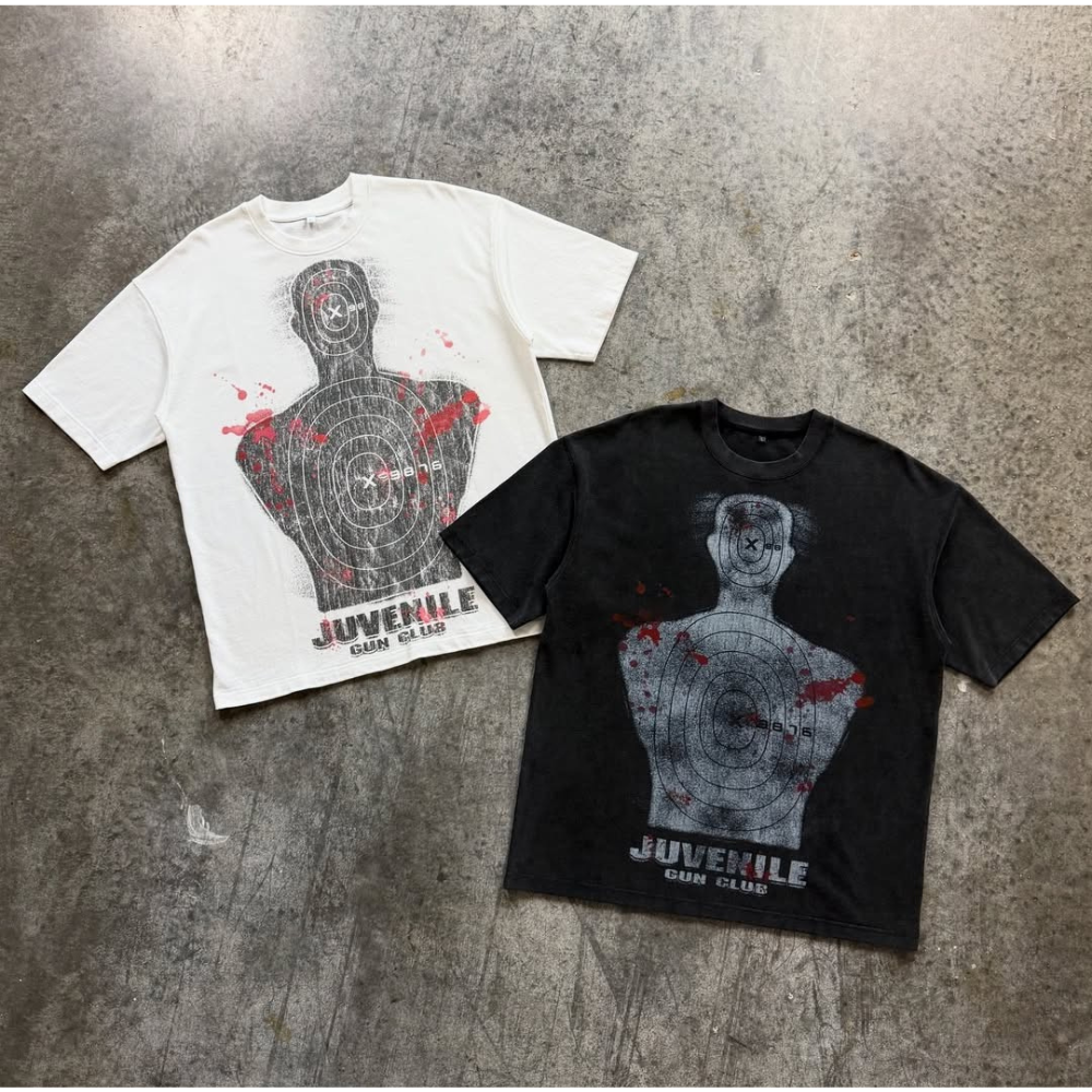 ART IN WAR Target Practice – Juvenile Gun Club Tee