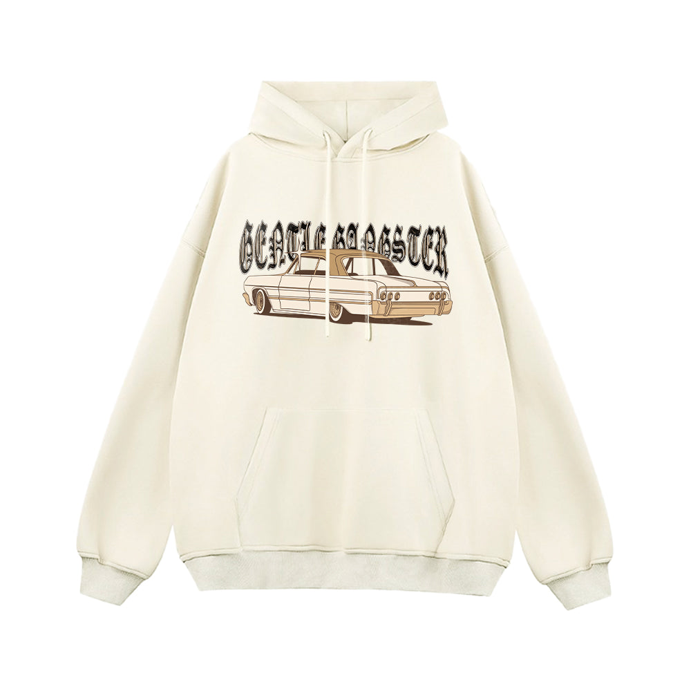 GEG | 'Gentle Gangster' Logo Print Hoodie
