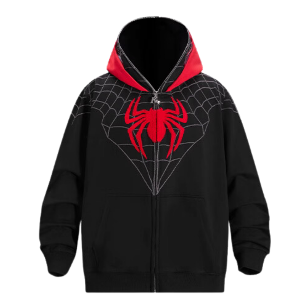 Street Spider Double Layer Hoodie