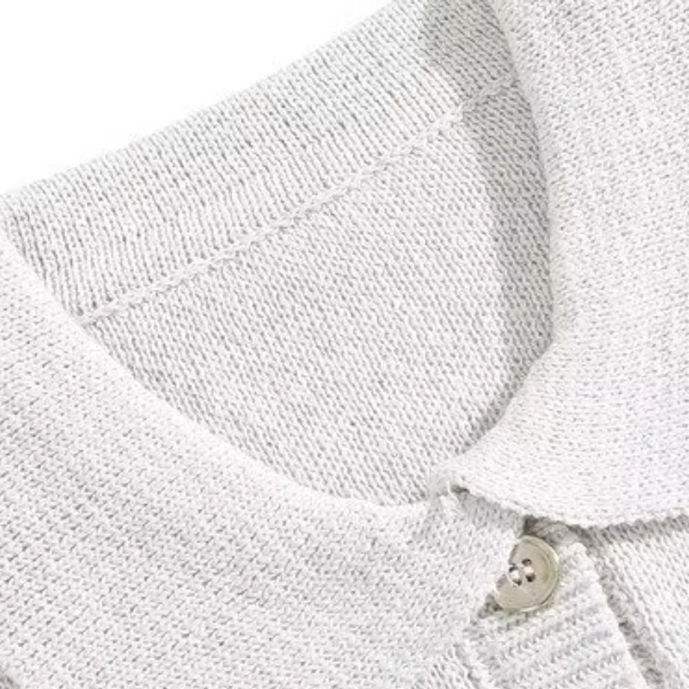 Classic Letter Polo Vest