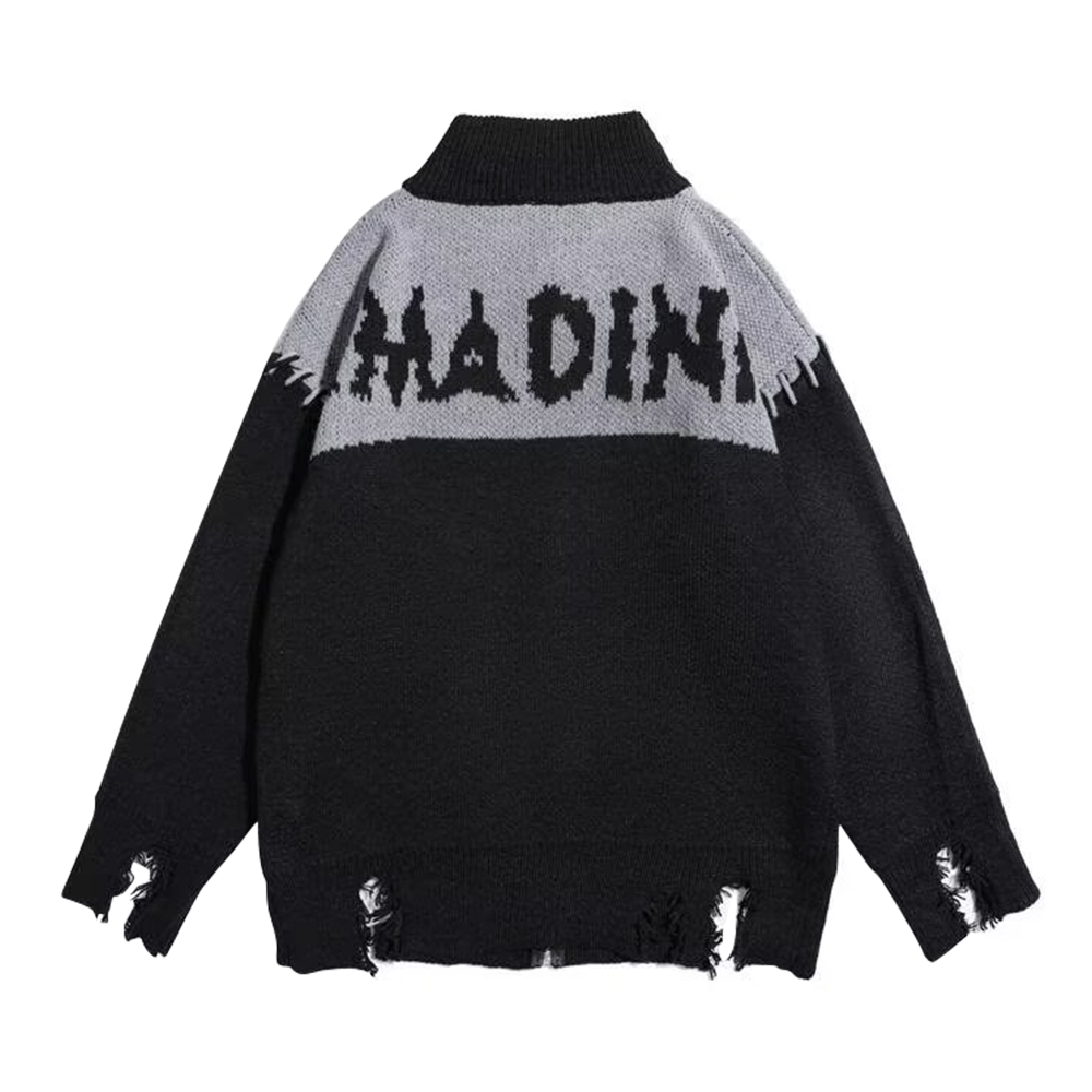 Japanese Retro Loose Cardigan Sweater