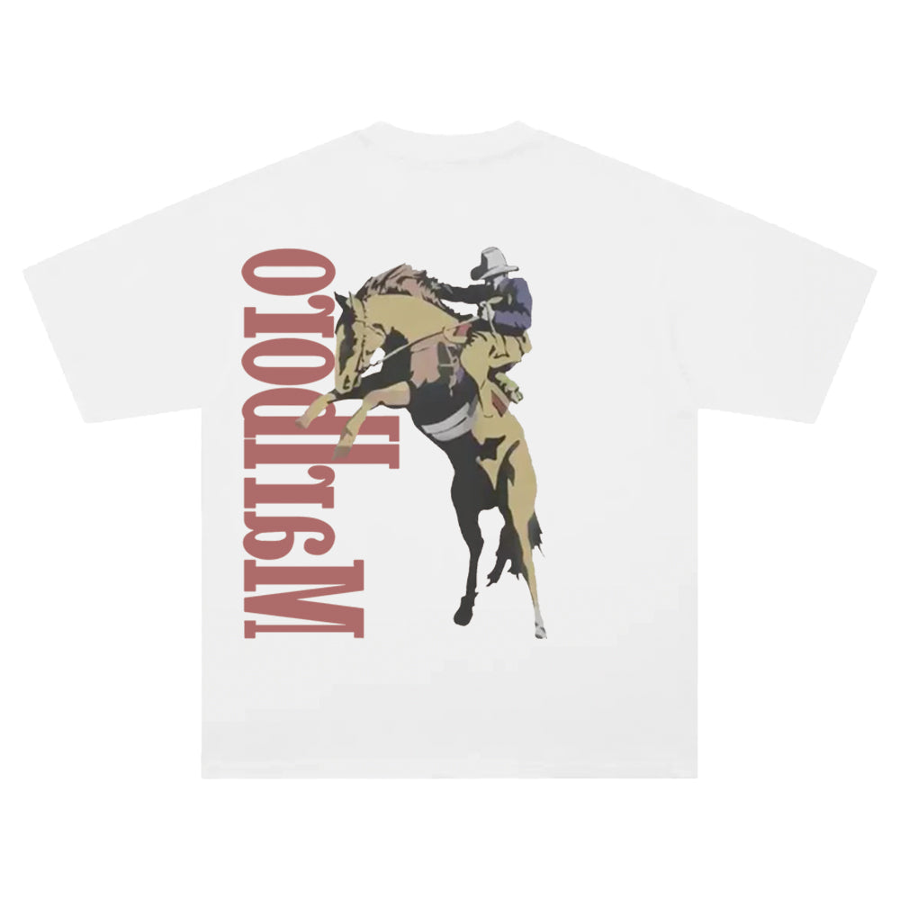 BAGGOUT Horse Print T-Shirt