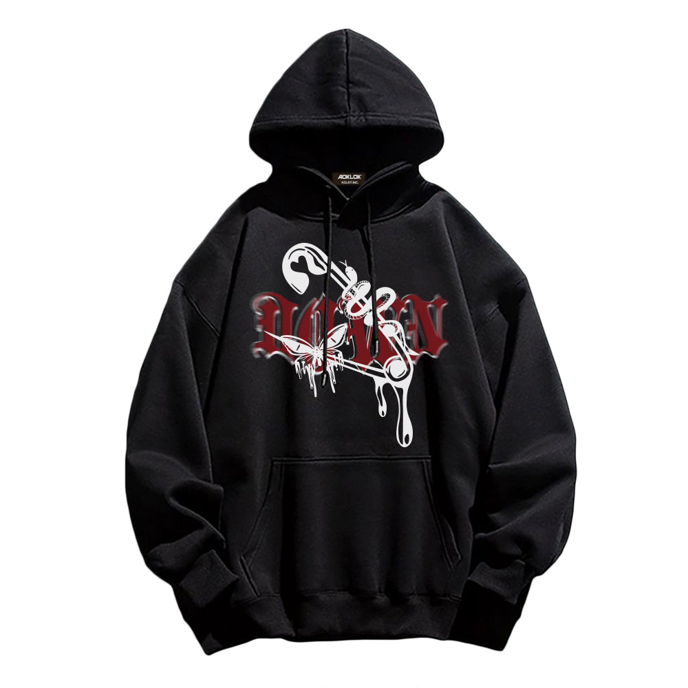 High Street Injured Butterfly Snake Hoodie