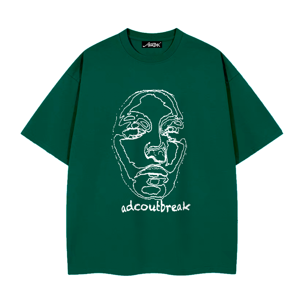 Line Face T-Shirt