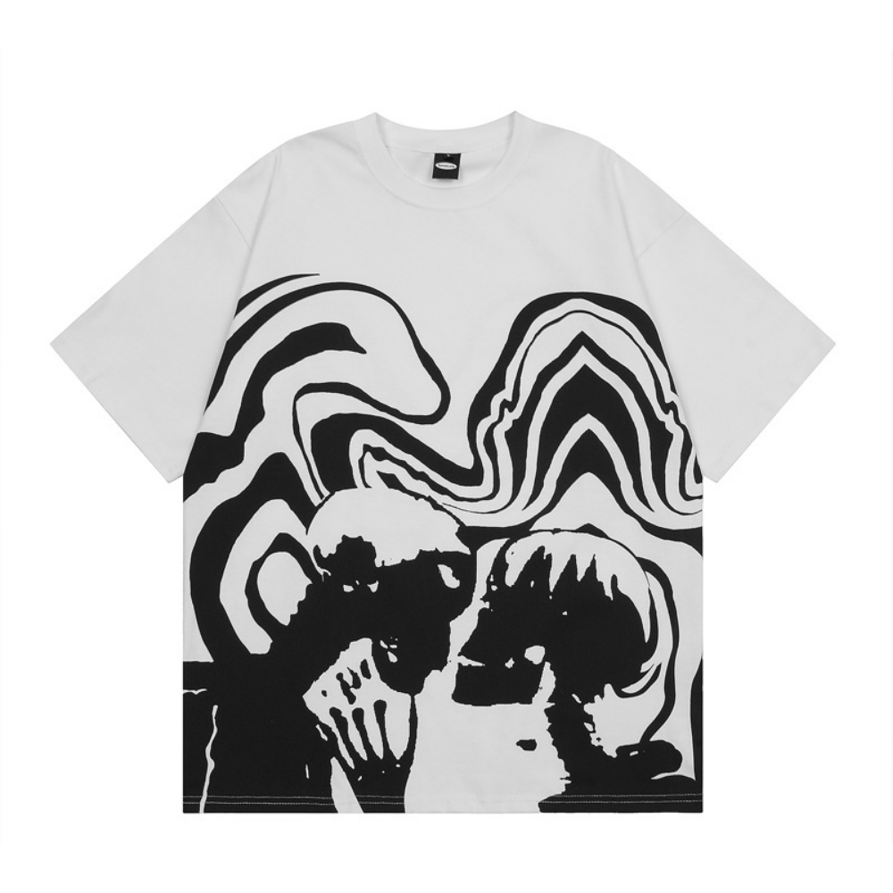 Dark Skeleton Couple T-shirt