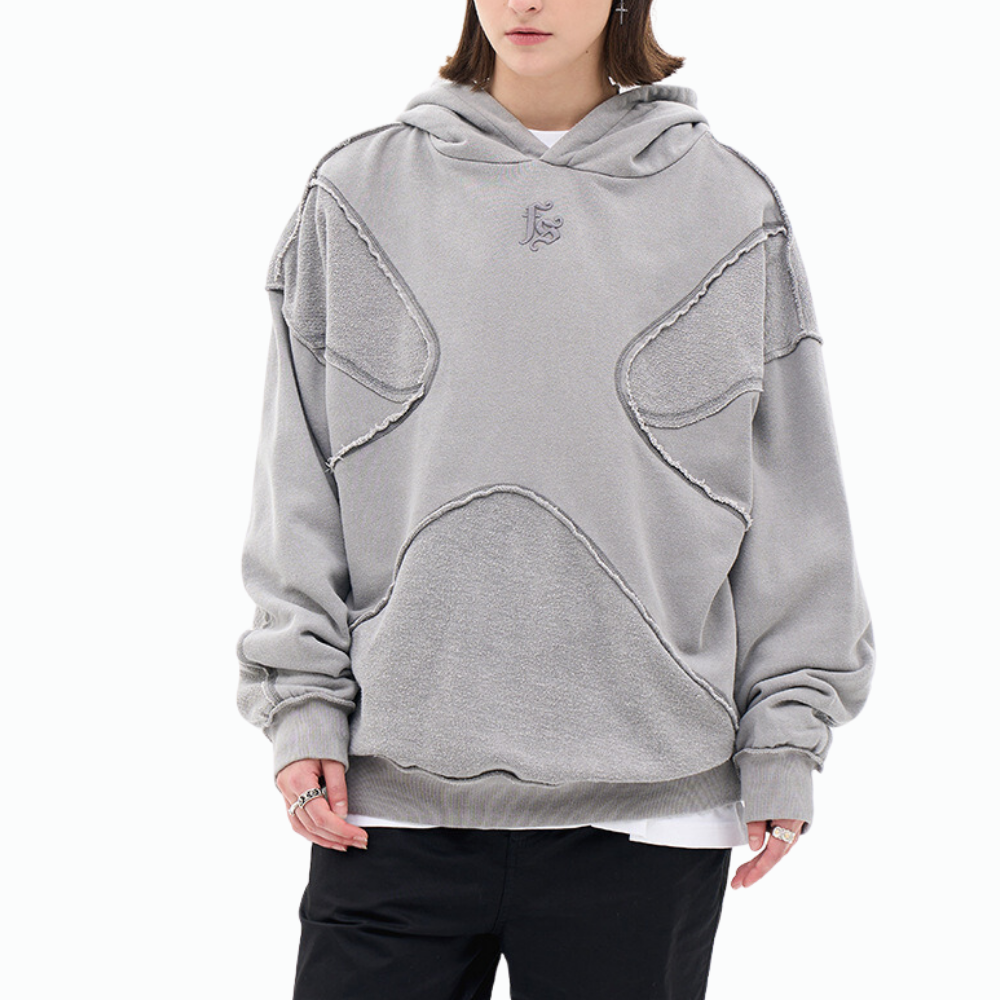 Heavy Solid Color Washed Hoodie