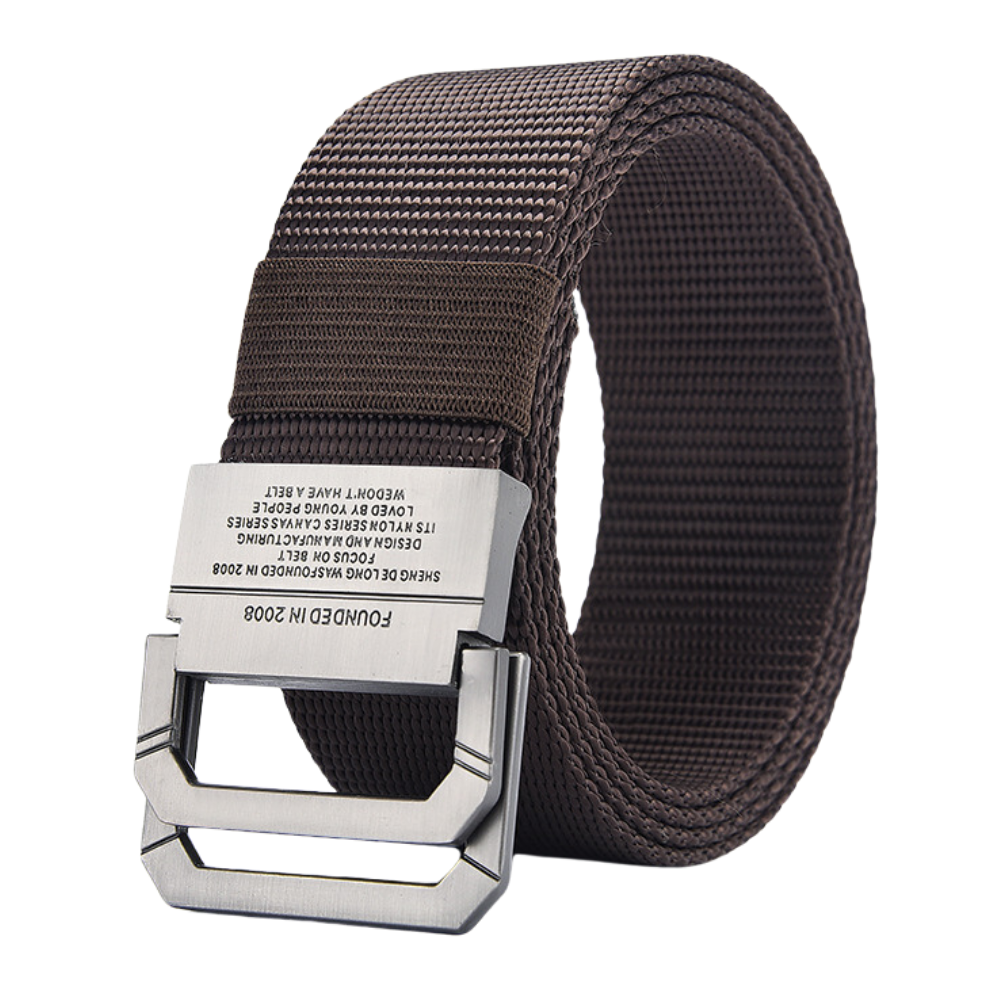 Workwear Two-Buckle Canvas Belt