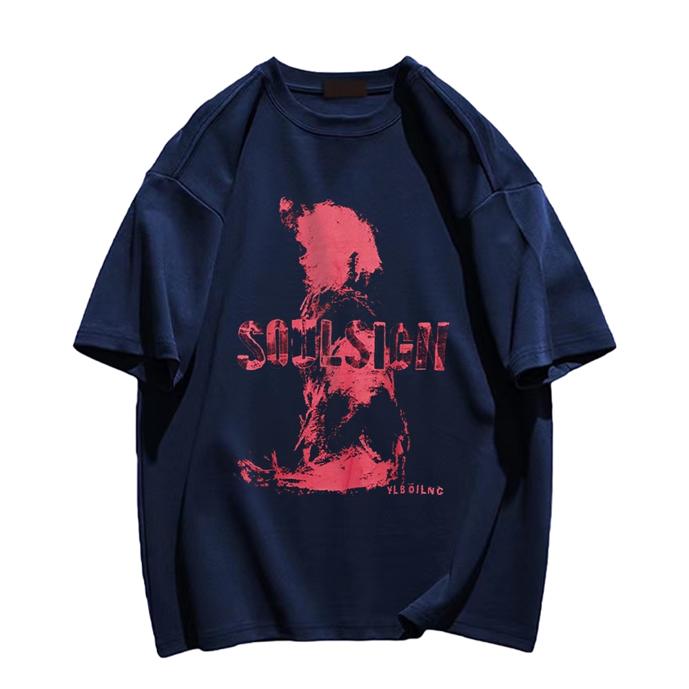 Abstract Dog Silhouette T-shirt