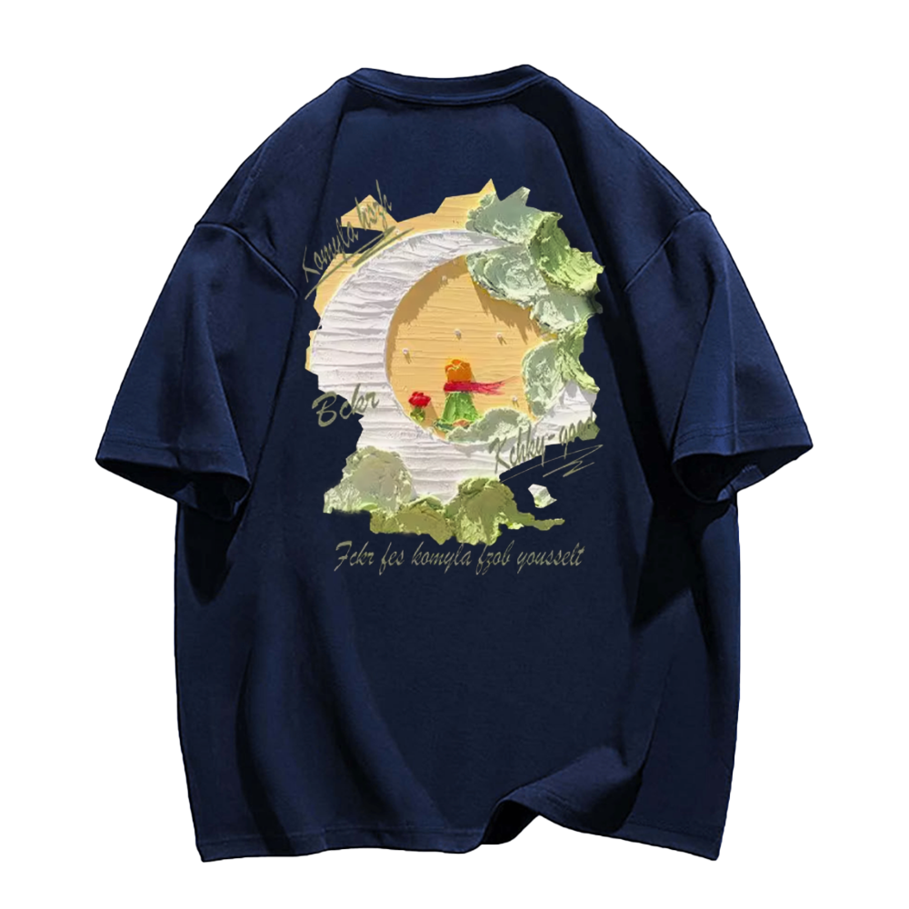 Oil Painting Little Prince T-Shirt