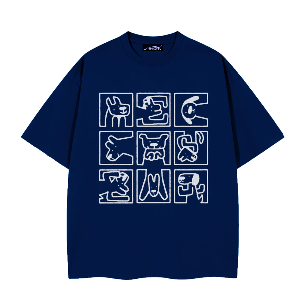 Mini Cartoon Animal T-Shirt