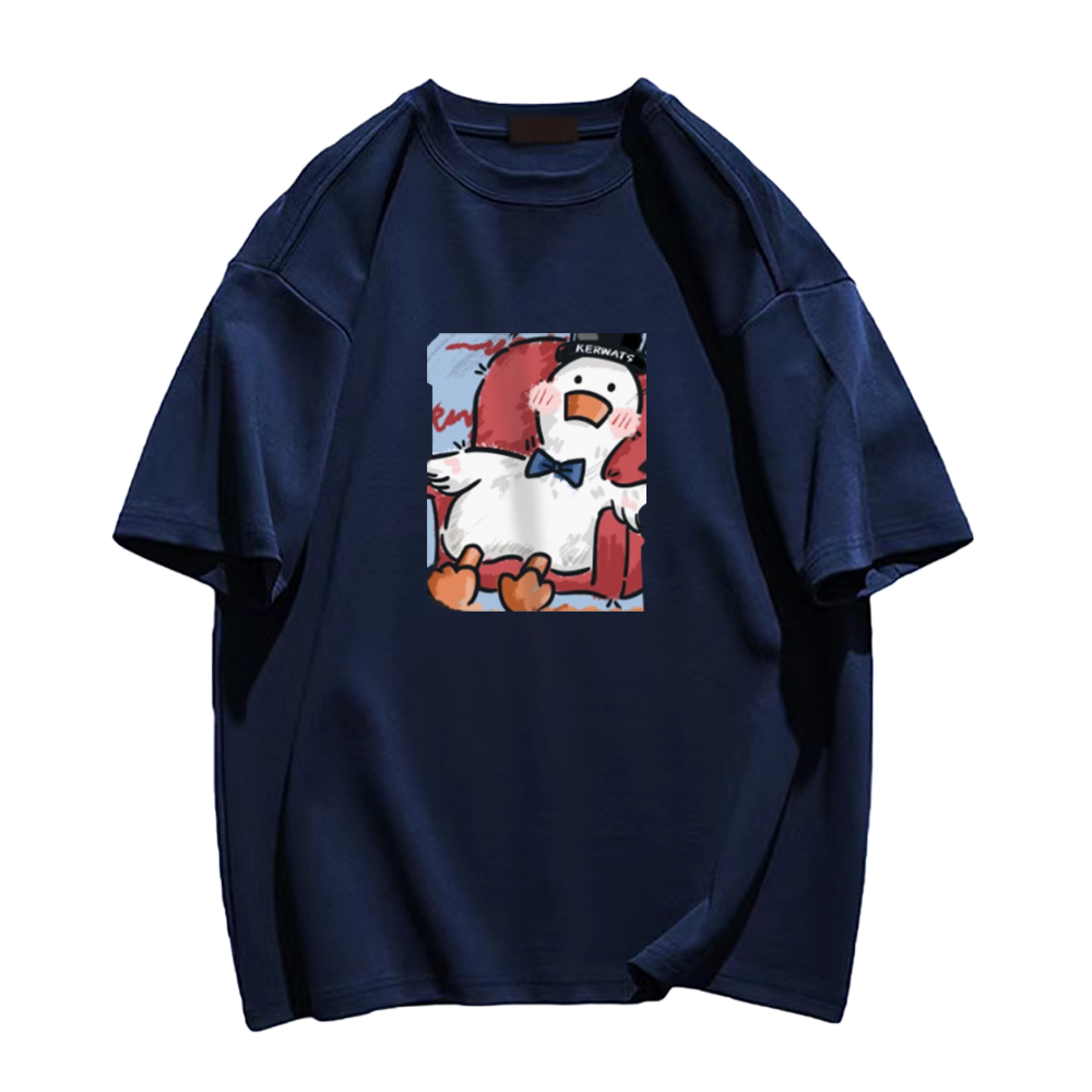 Oil Painting Sofa Duck T-Shirt