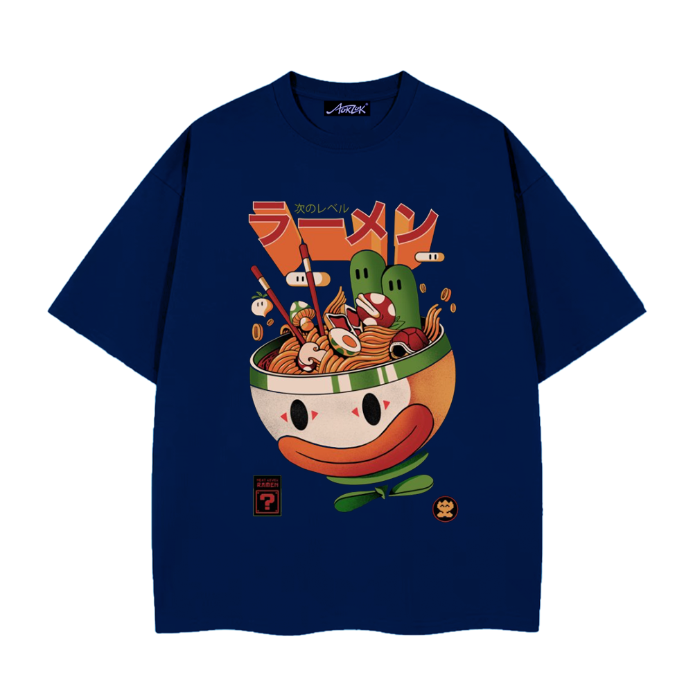 Fun Noodle Print T-Shirt