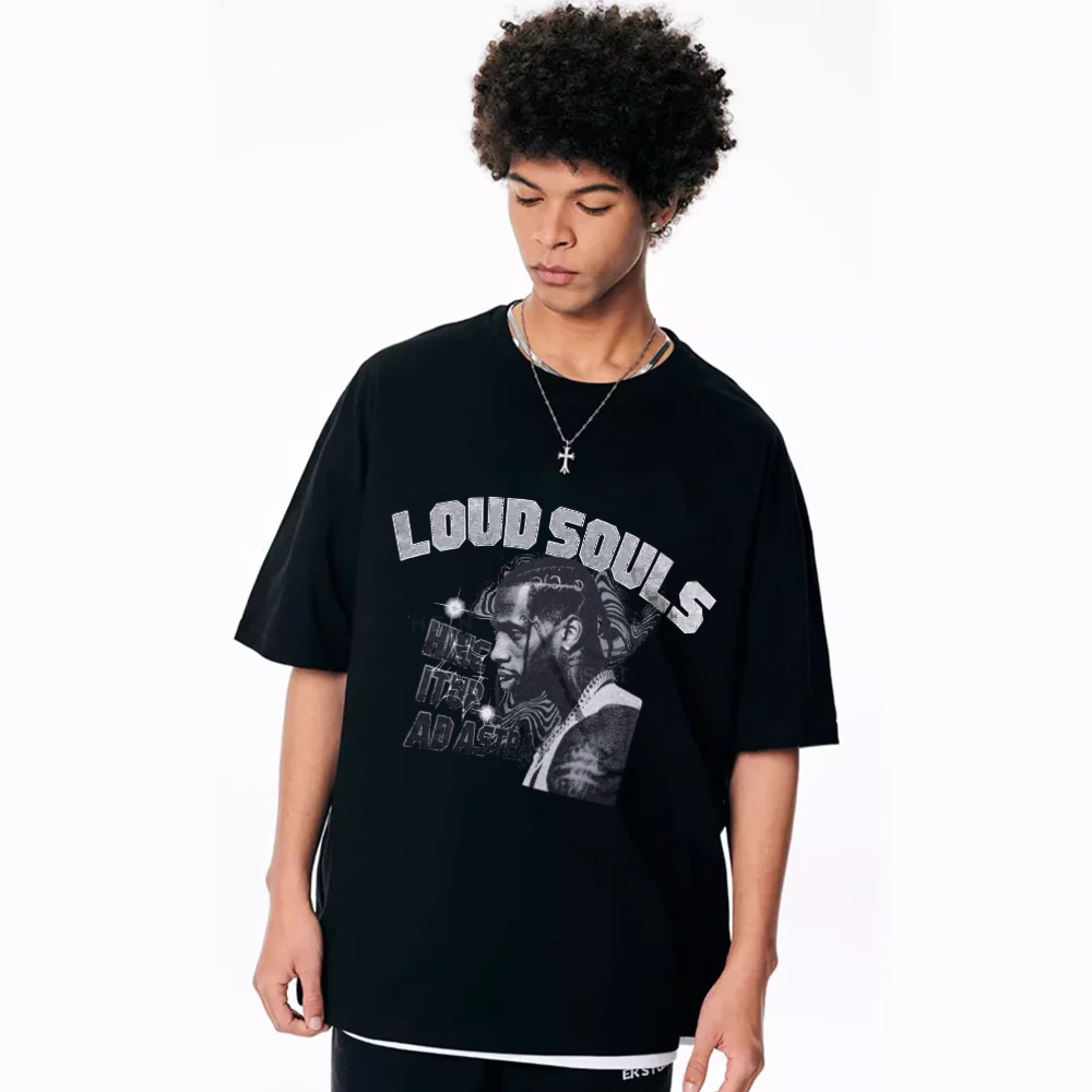 AG American Street Trend Meditation T-Shirt