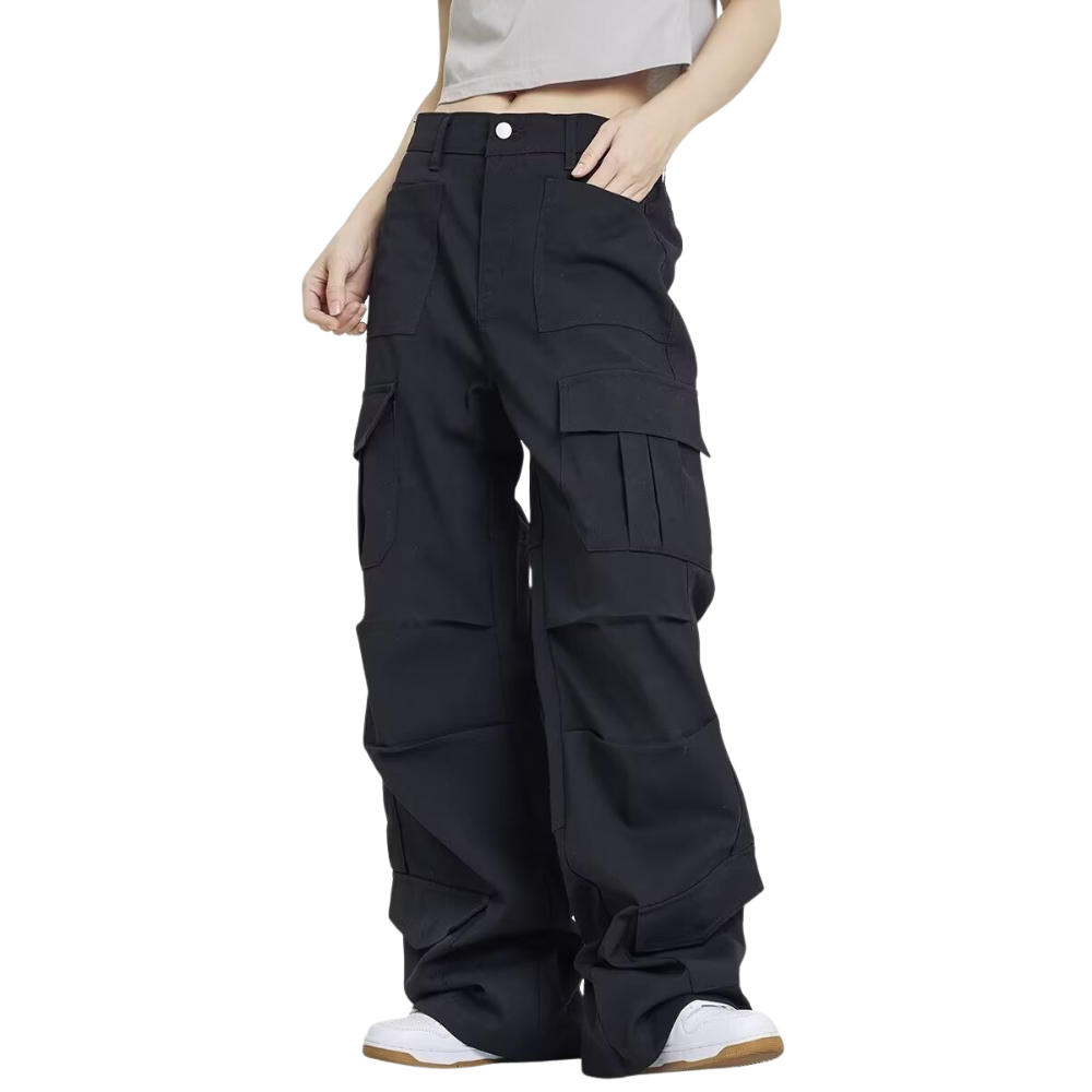 Retro All-match Multi-pocket Cargo Pants