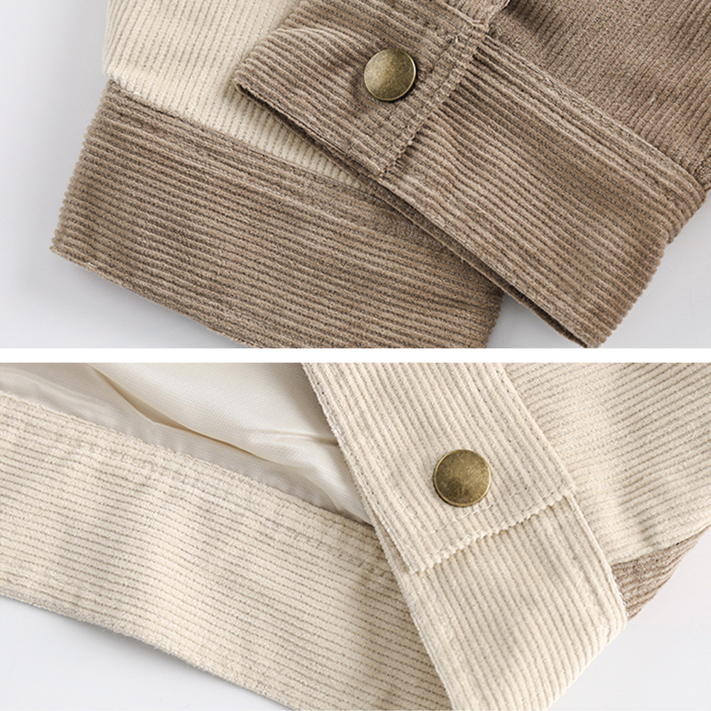 Japanese Patchwork Corduroy Jacket