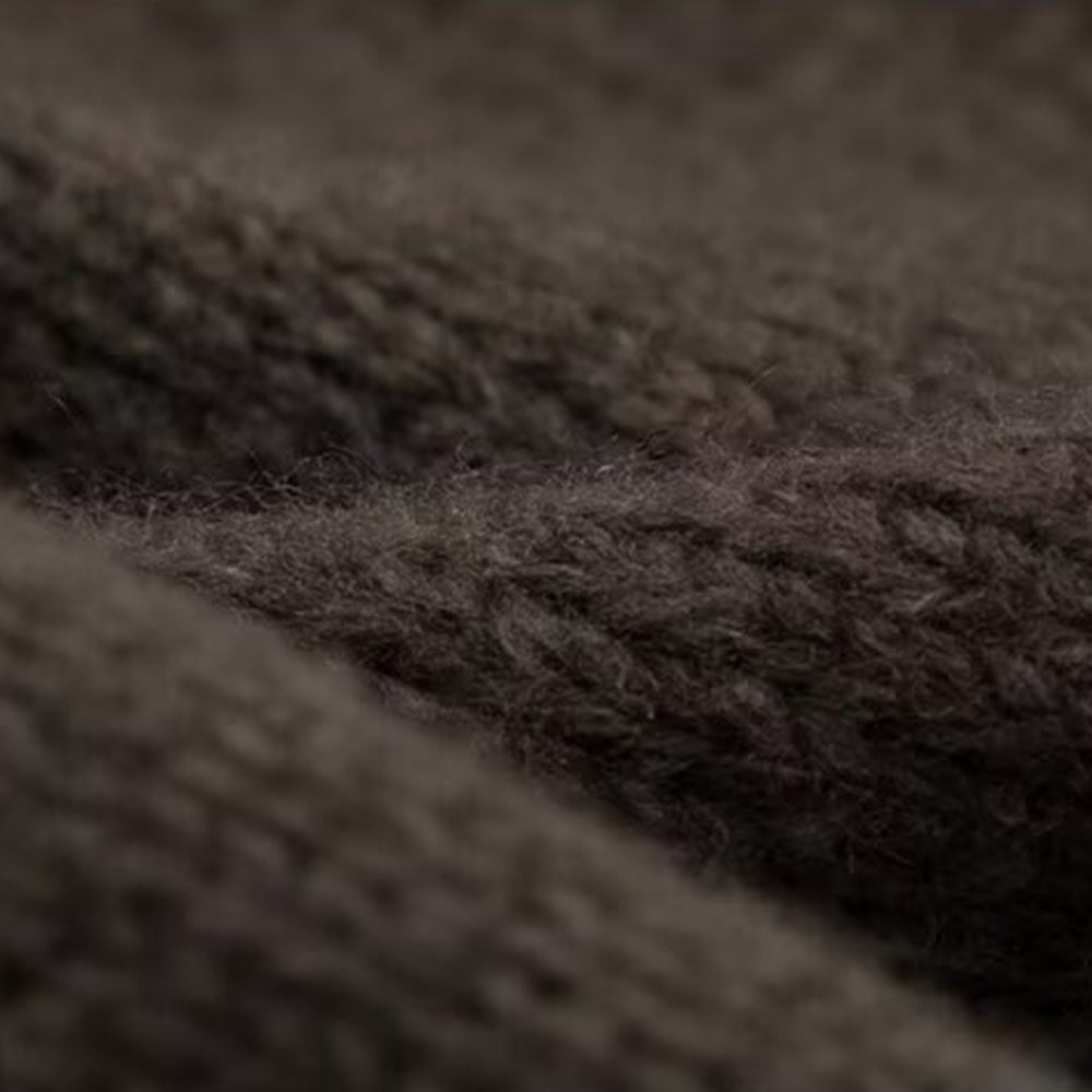 Star Stitching Hooded Sweater