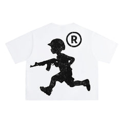 ART IN WAR Too Young for War, Old Enough to Wear It Details