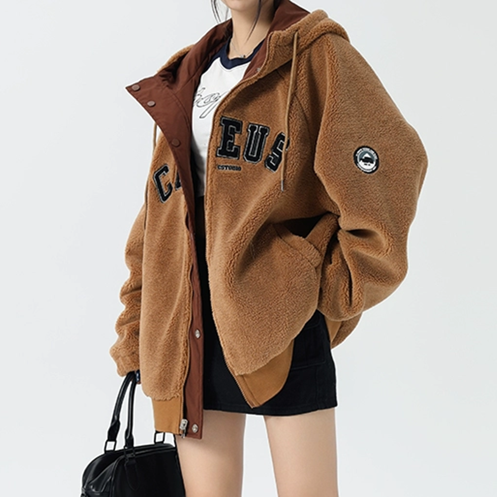 Reversible Sherpa Hoodie
