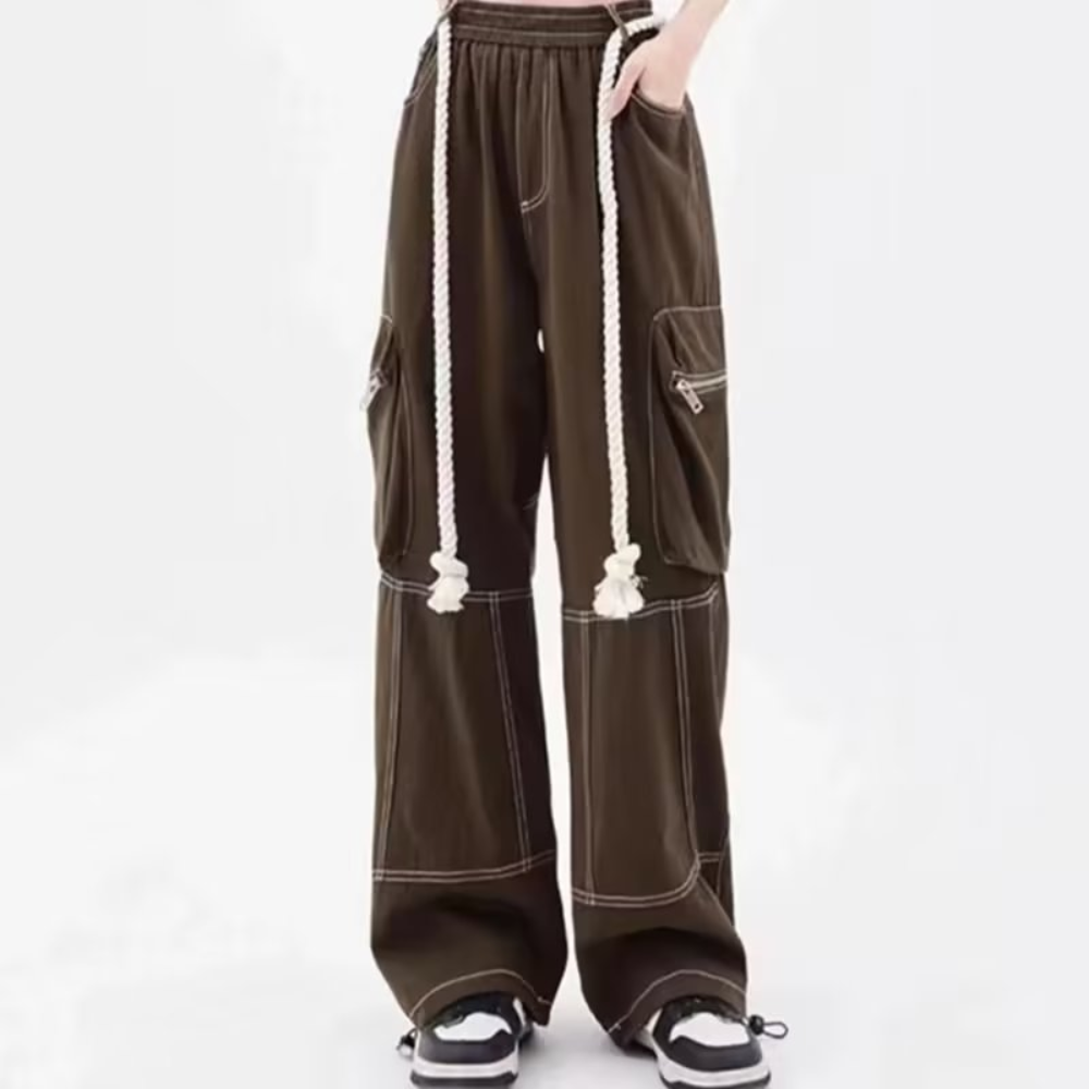 Women's Hip-hop Spice Girls Multi-Pocket Cargo Pants