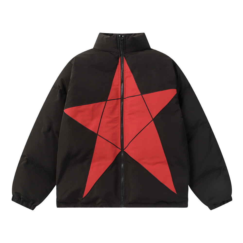 Vintage Star Patch Couple Coat