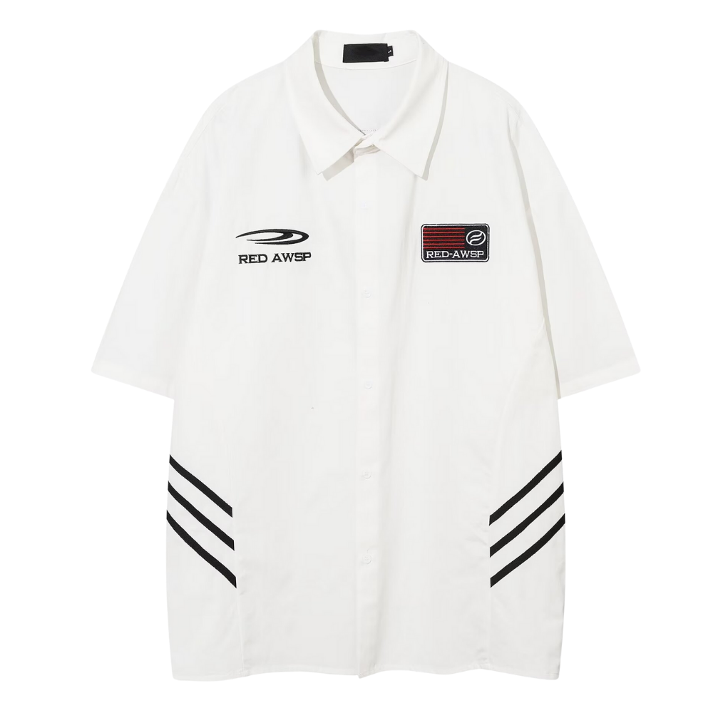 American Three-Stripe Embroidered Shirt