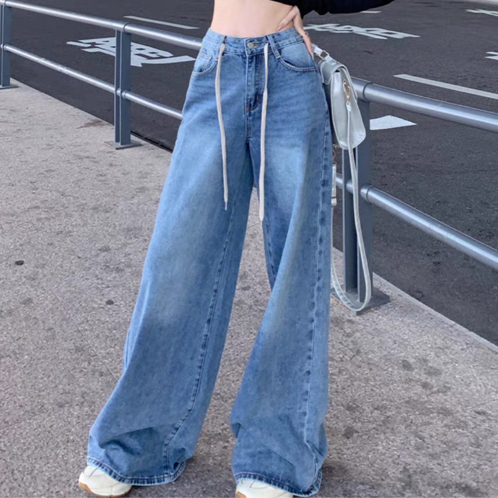 Women's American Casual Loose Jeans