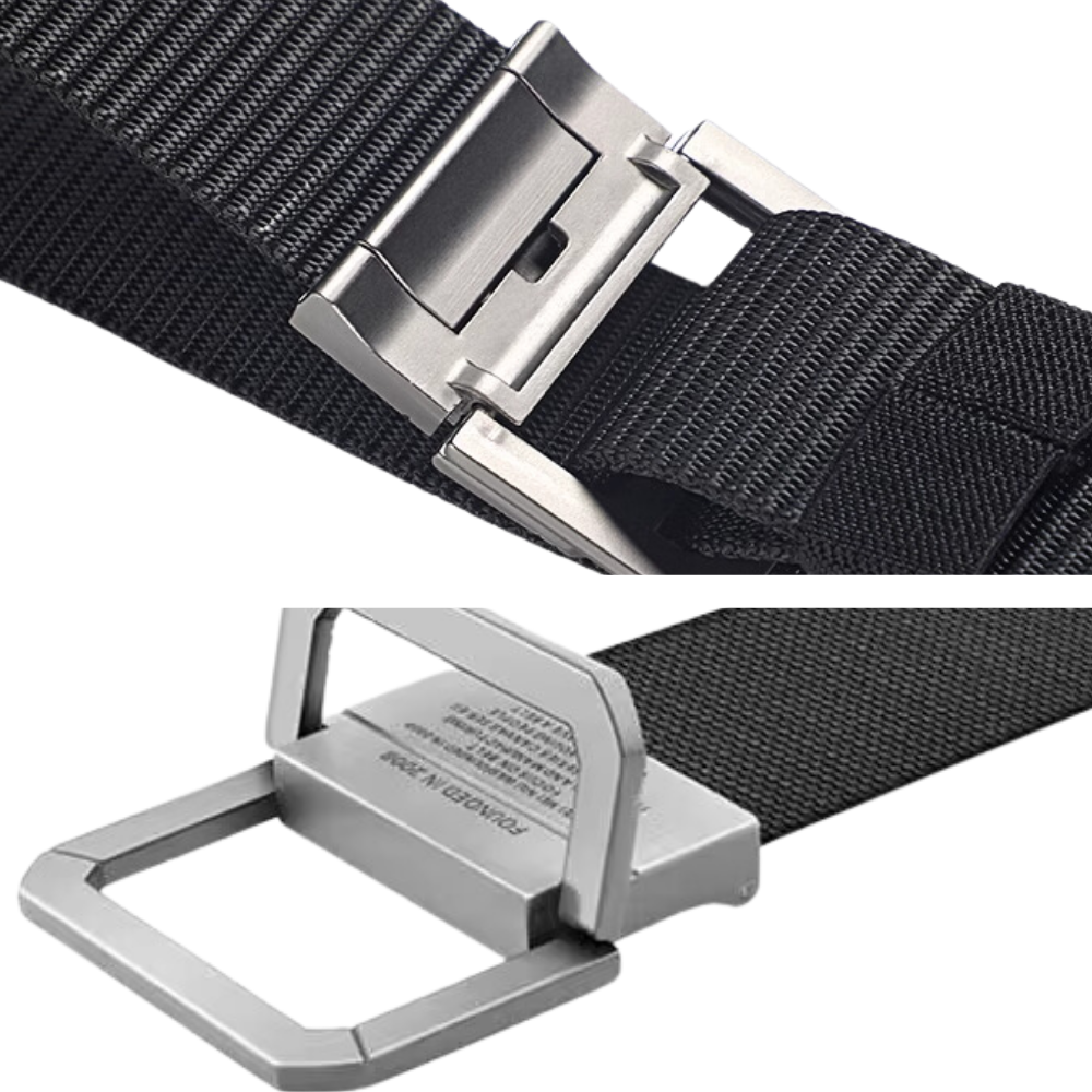Workwear Two-Buckle Canvas Belt