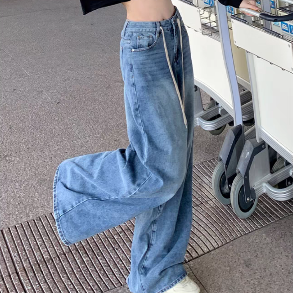 Women's American Casual Loose Jeans