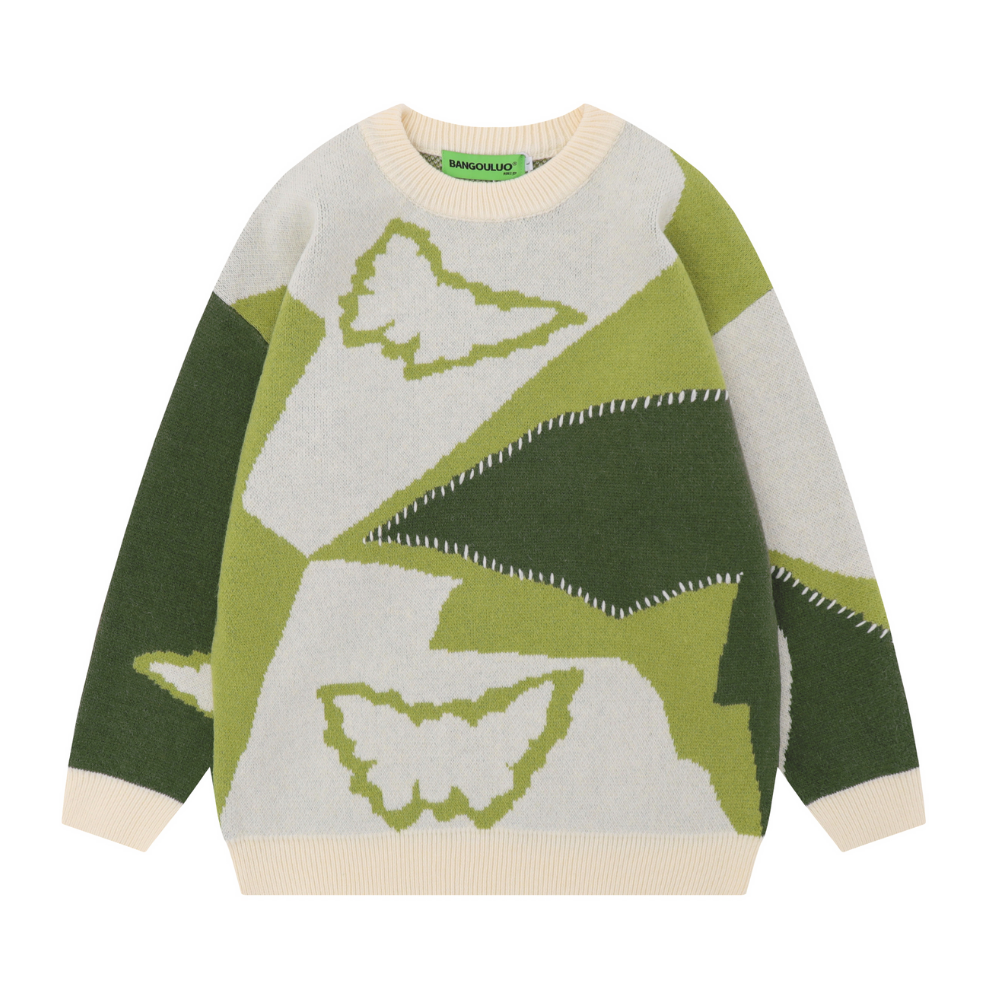 Japanese Butterfly Sweater