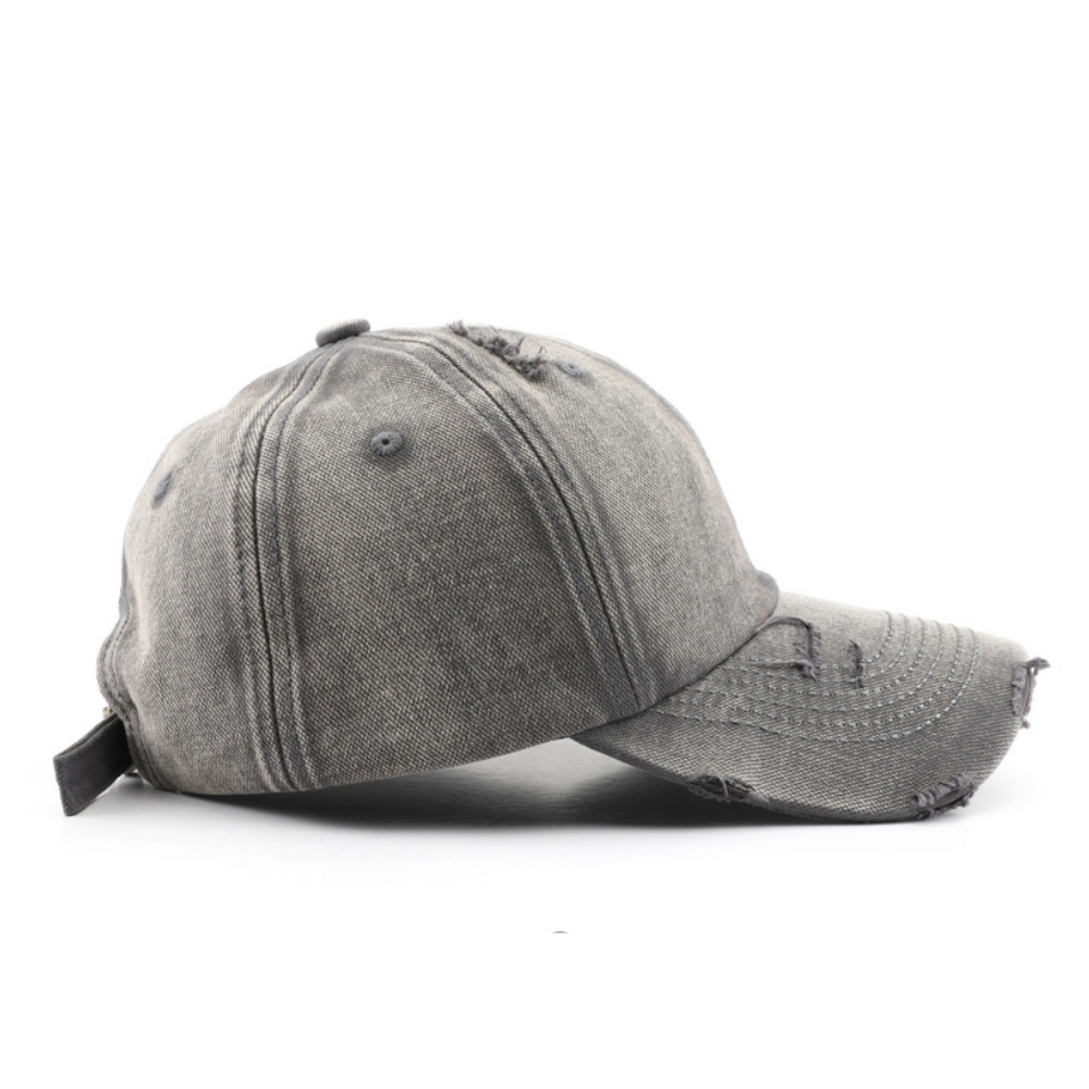 Washed Hole Hat