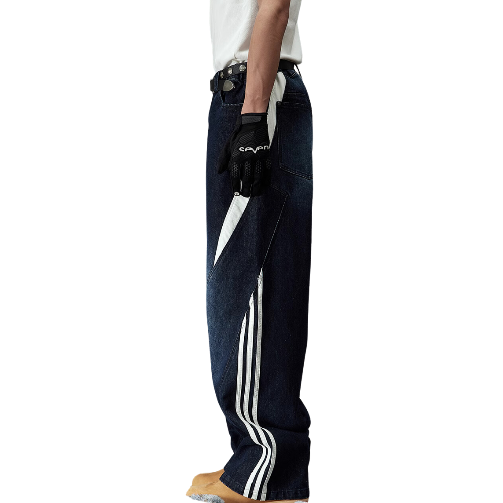 DF| Sport Striped Dragon Jeans