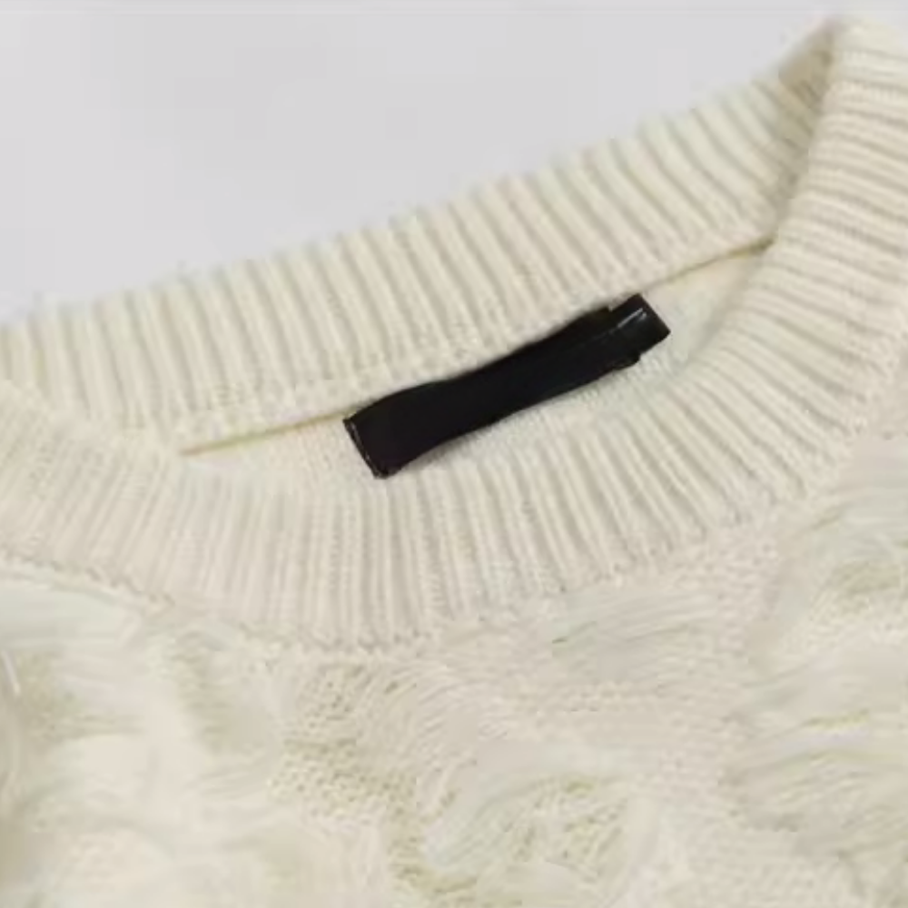 Women's American Solid Color Versatile Sweater