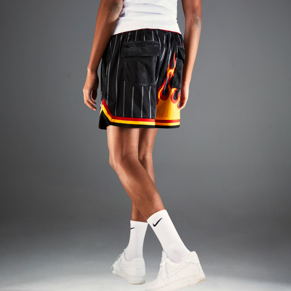 Quick-Drying Printed Mesh Shorts