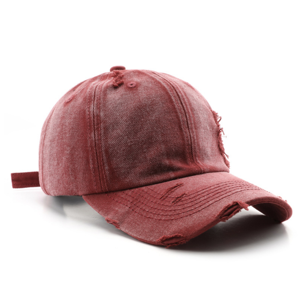 Washed Hole Hat