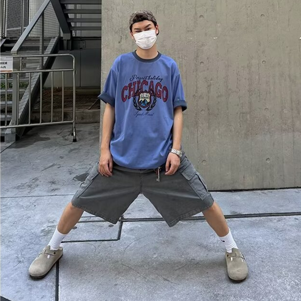 American Large Pocket  Shorts