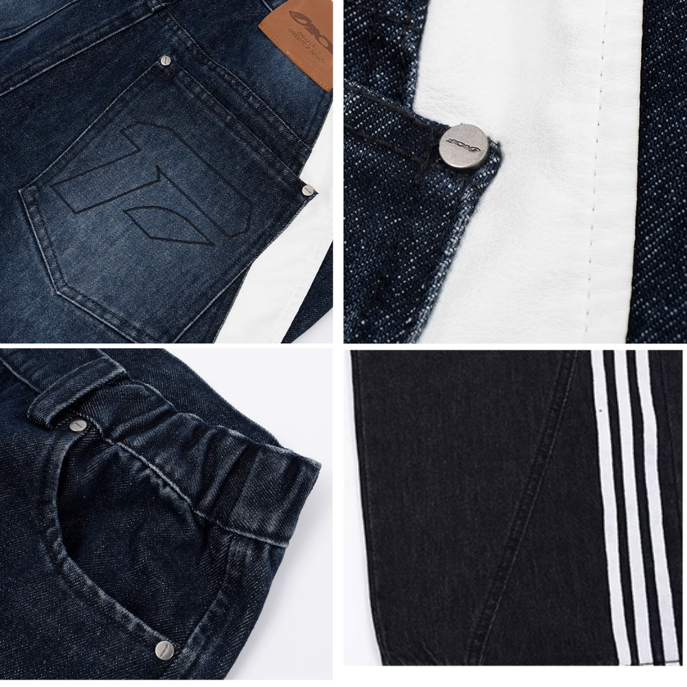 DF| Sport Striped Dragon Jeans