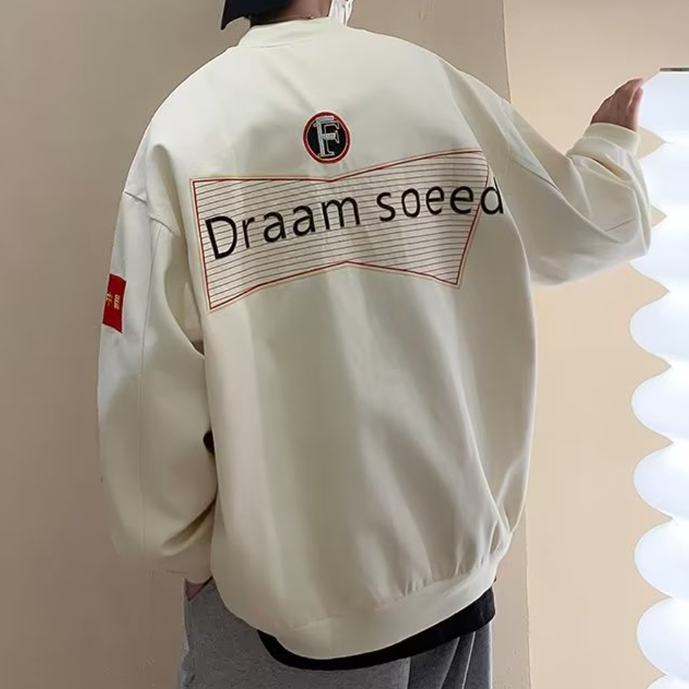 Vintage Motorcycle Embroidered Jacket
