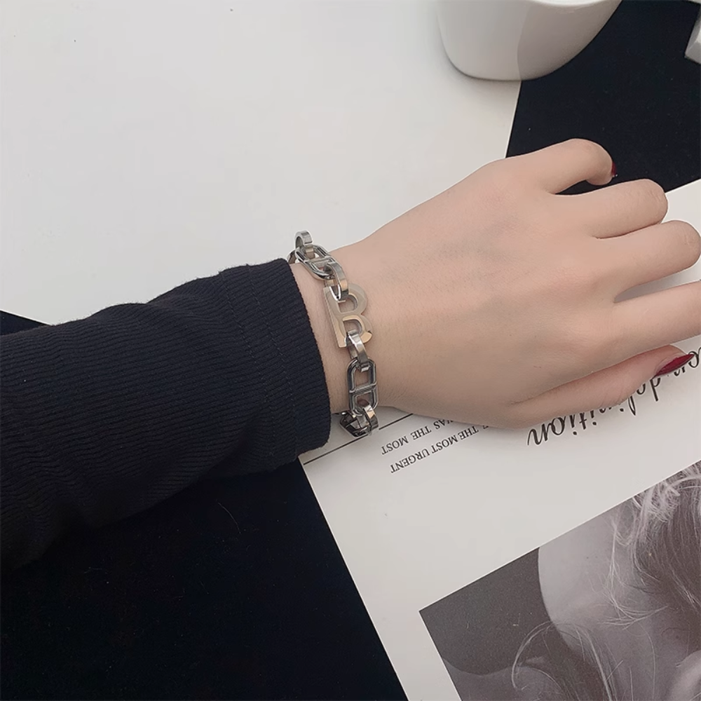Trendy B Alphabet Bracelet