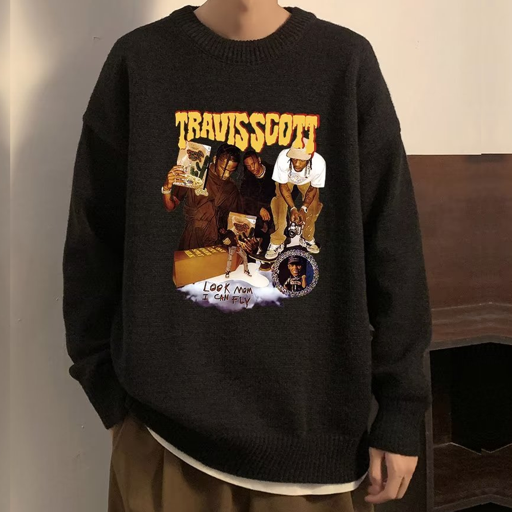 American Retro High Street Sweater
